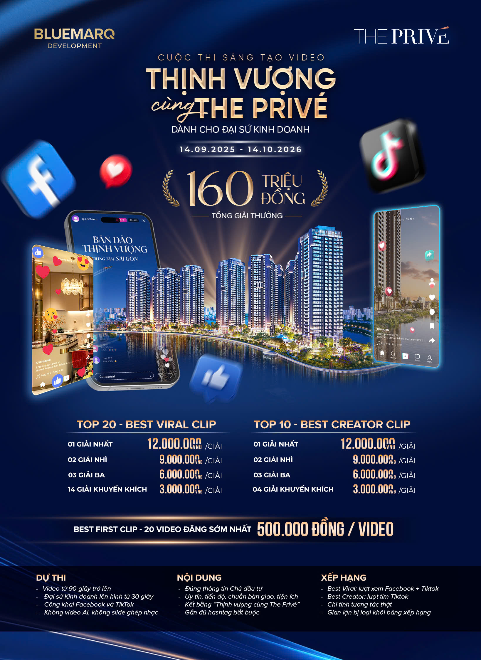 Cuộc thi Thịnh Vượng Cùng The Privé Banner